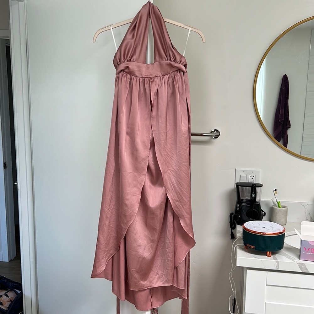 Blush pink, bridesmaid dress, BRAND NEW (never worn), in XS or 2-4.